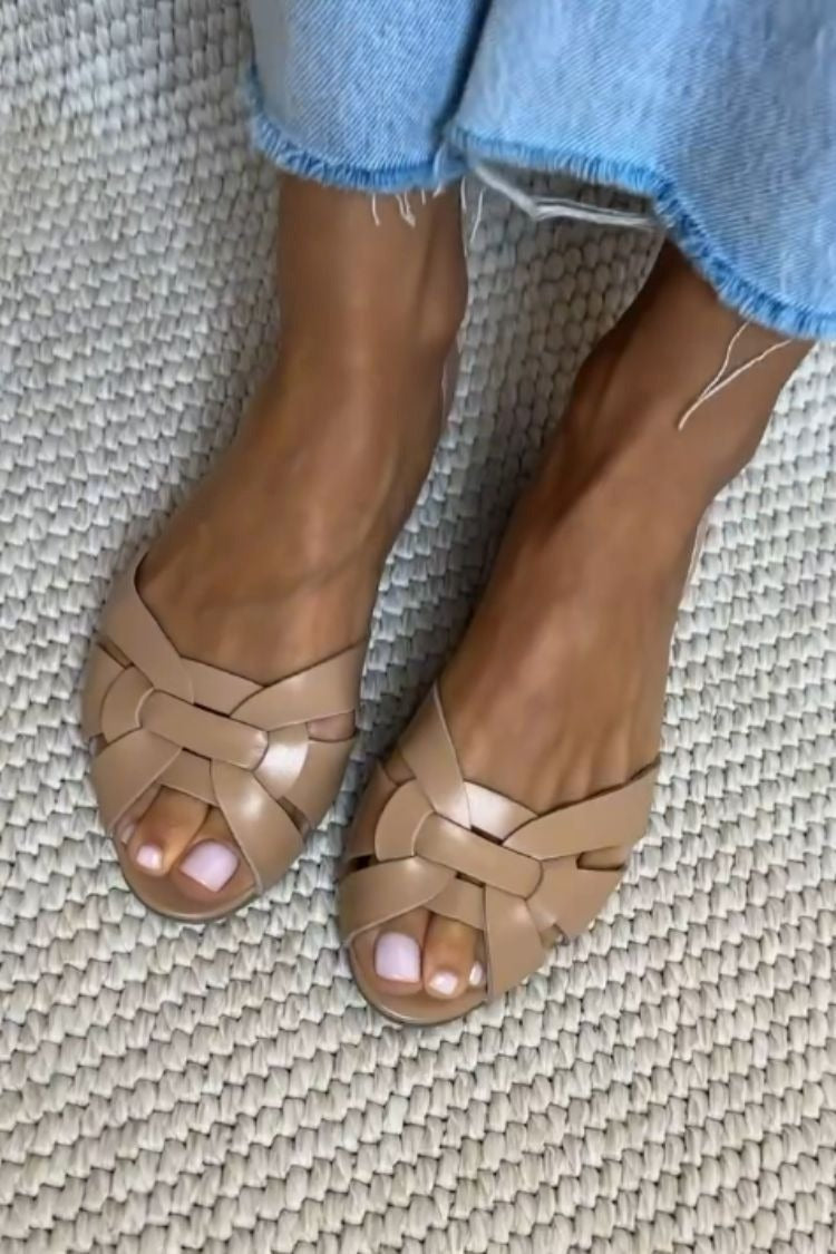 Serafina™ | Sandalias Trenzadas Natura