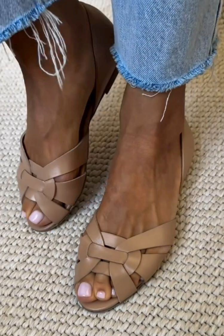 Serafina™ | Sandalias Trenzadas Natura