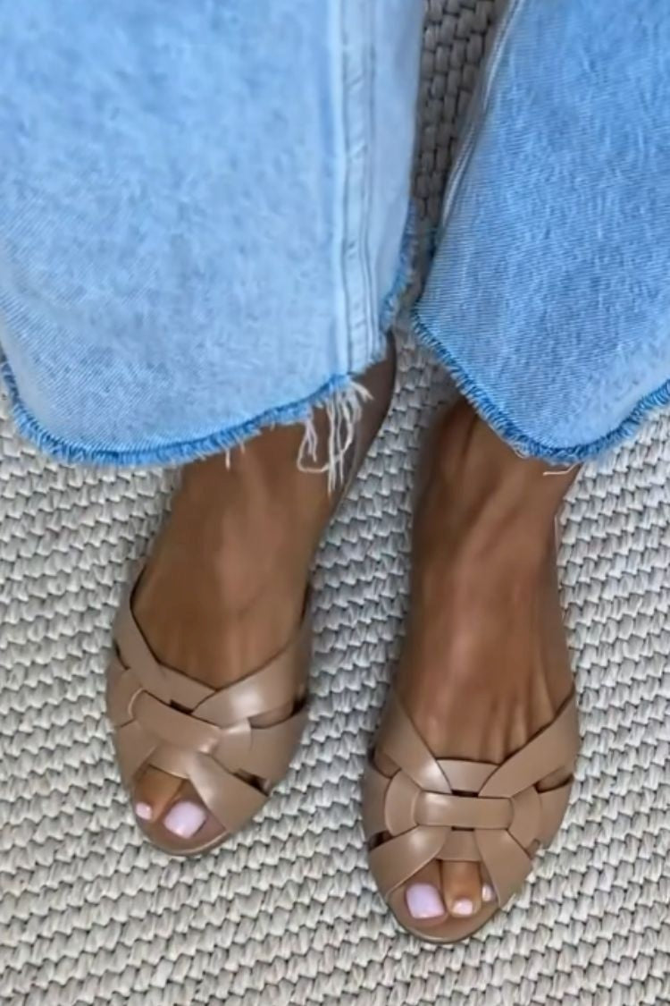 Serafina™ | Sandalias Trenzadas Natura
