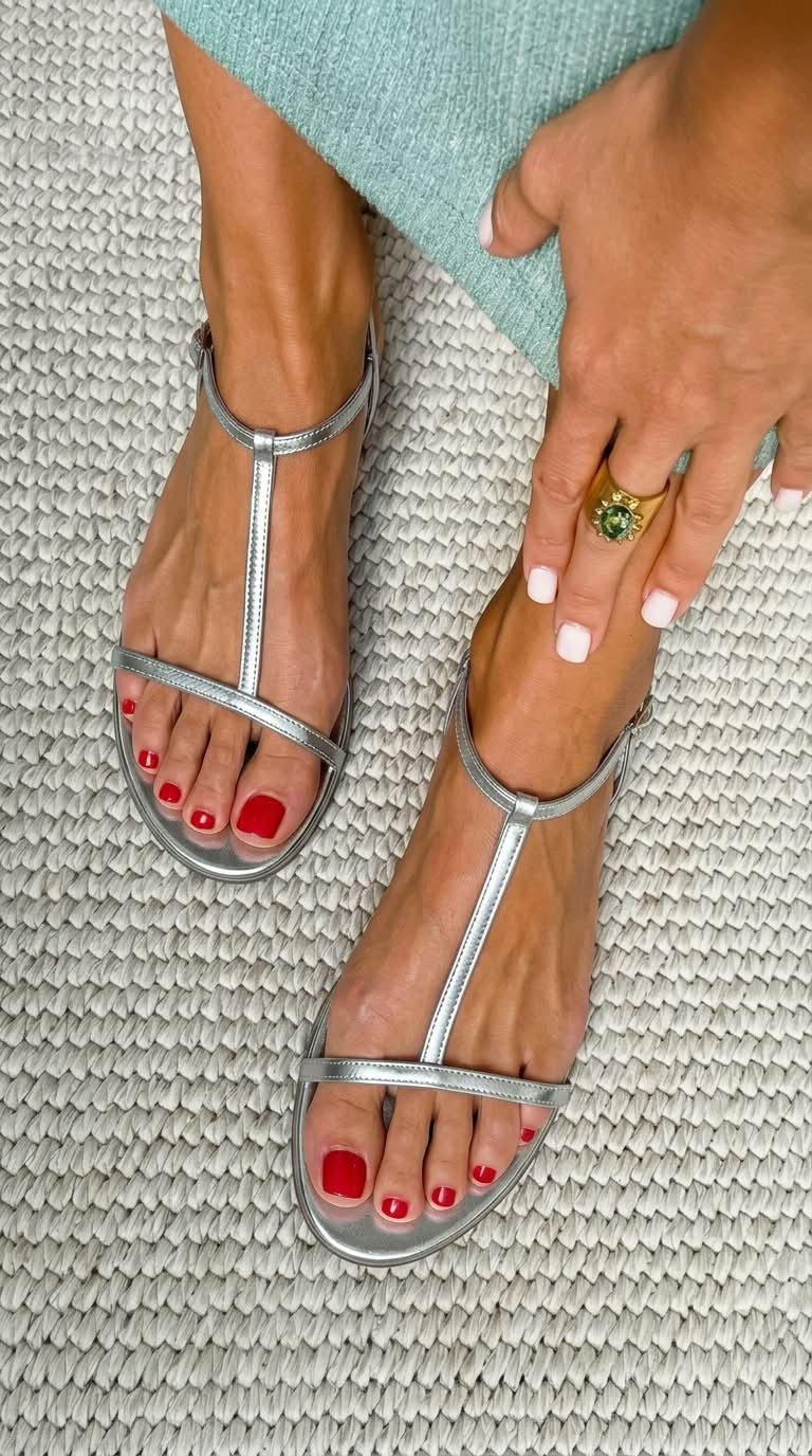 Bianca™ | Sandalias Doradas Verano