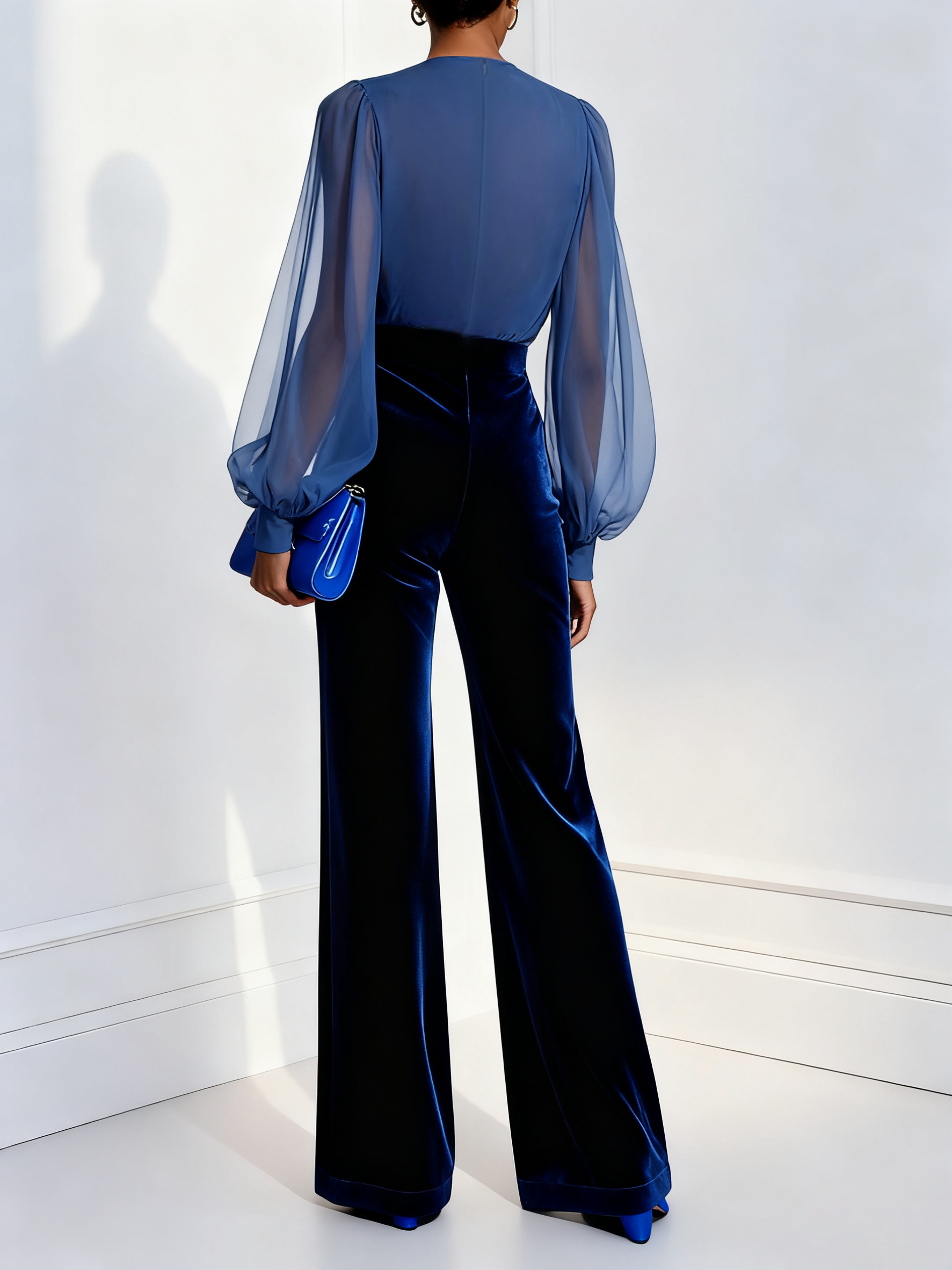 Elara Bilbao | Conjunto Elegante en Terciopelo Camille