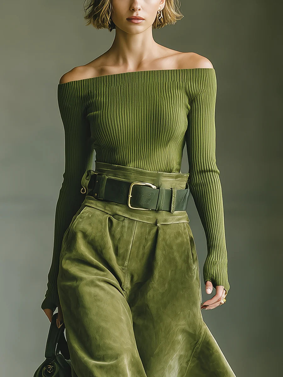 Elara Bilbao | Conjunto Chic Hombros Descubiertos Lola