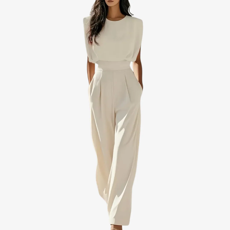 Ariadna™ | Mono con Cinturón para Mujer — Elegancia Minimalista