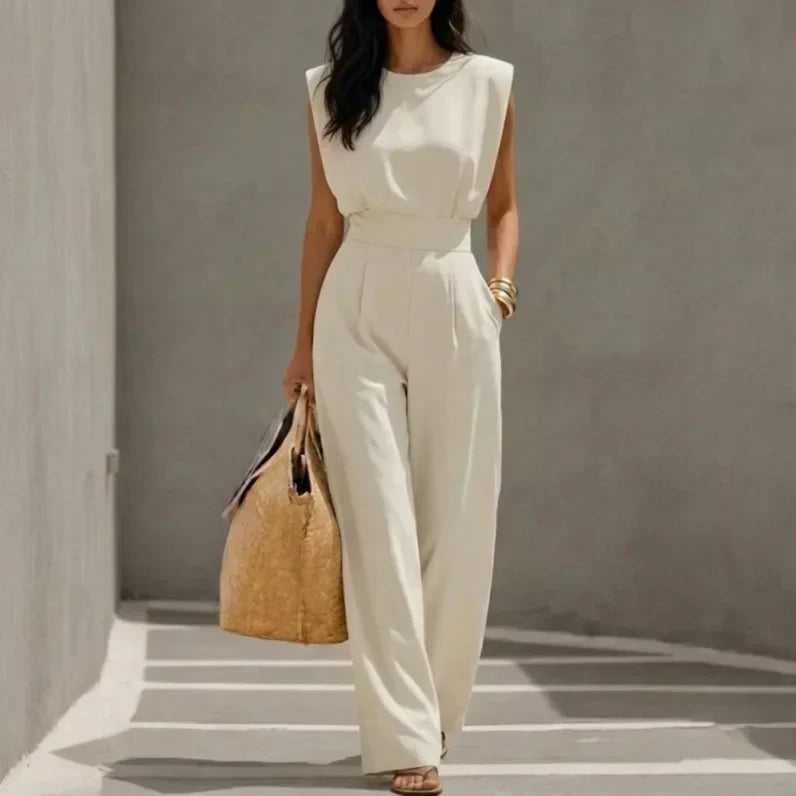 Ariadna™ | Mono con Cinturón para Mujer — Elegancia Minimalista