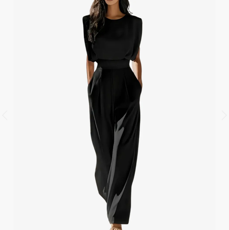 Ariadna™ | Mono con Cinturón para Mujer — Elegancia Minimalista