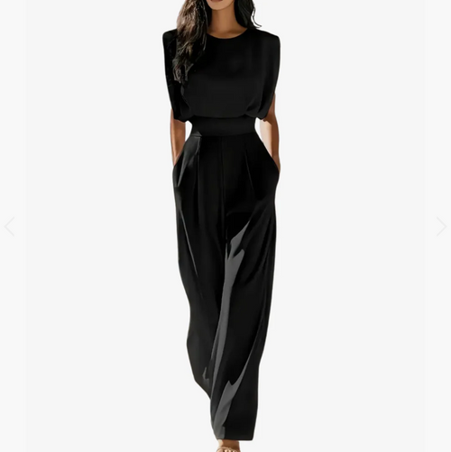 Ariadna™ | Mono con Cinturón para Mujer — Elegancia Minimalista