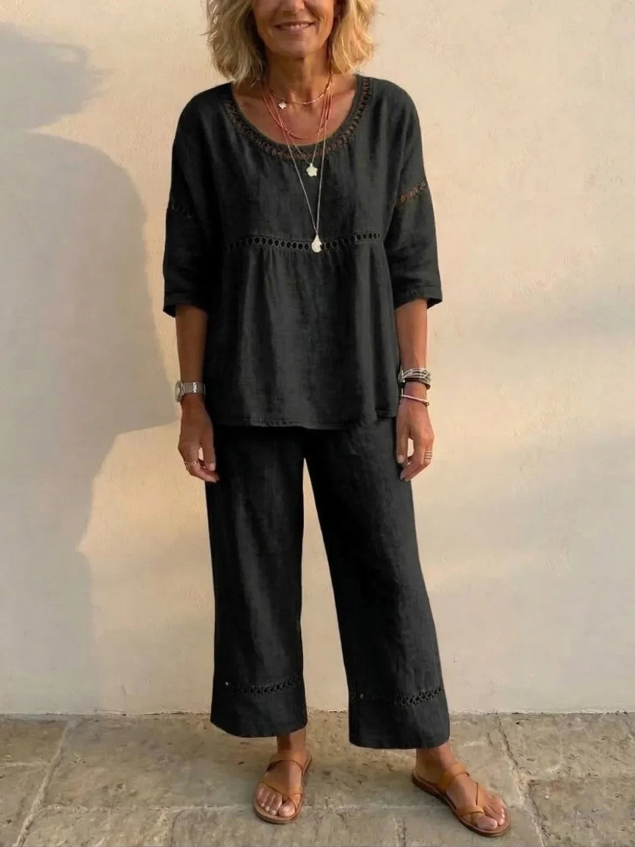 Elara Bilbao | Conjunto Dos Piezas Encaje Marielle