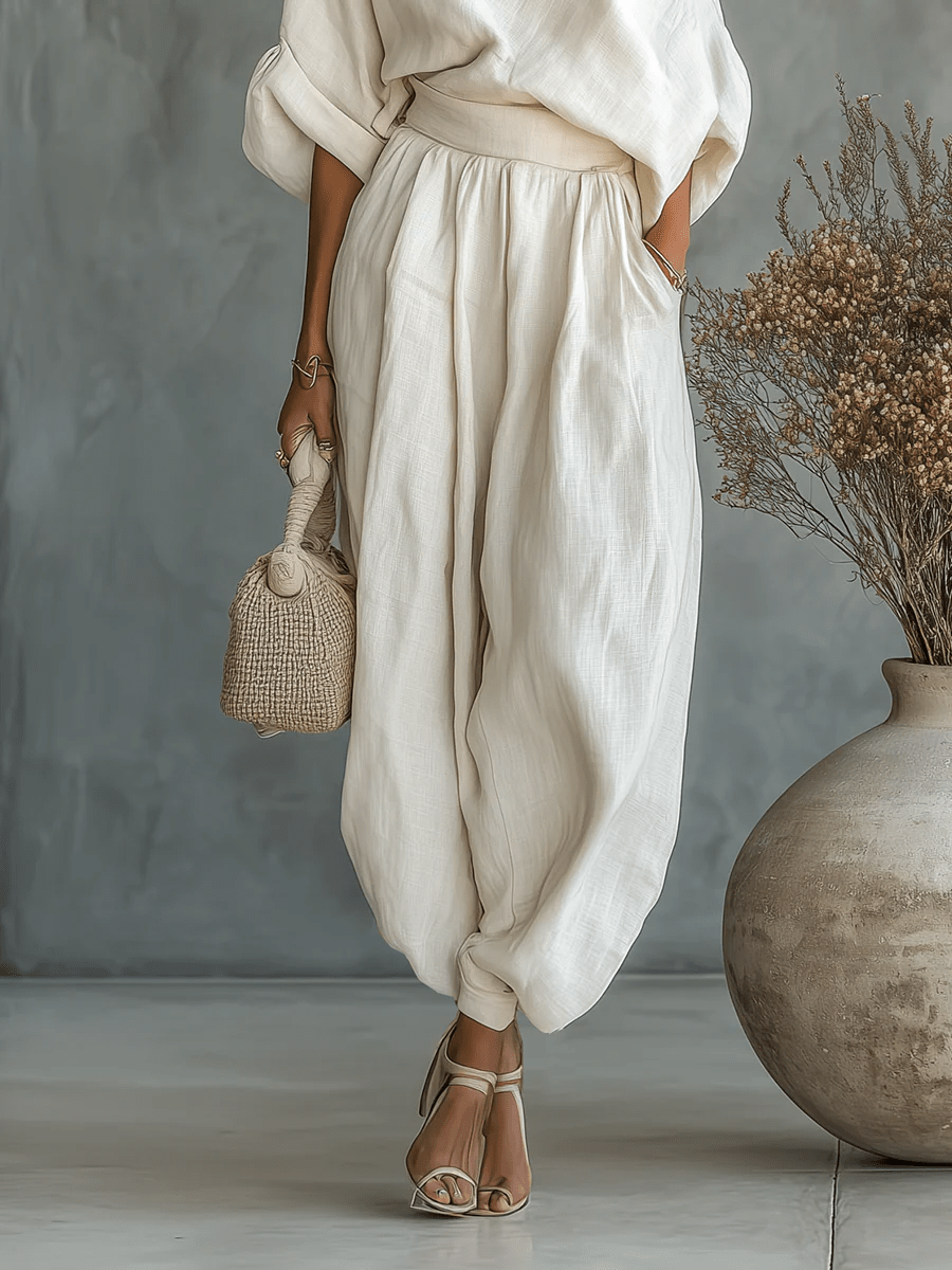 Mila™ | Conjunto de 2 Piezas con Hombros Descubiertos para Mujer